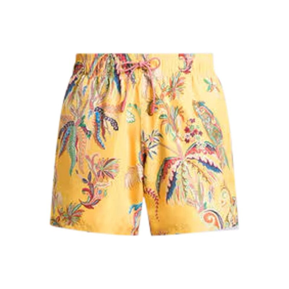 Etro Men Swimsuit With Placed Print
